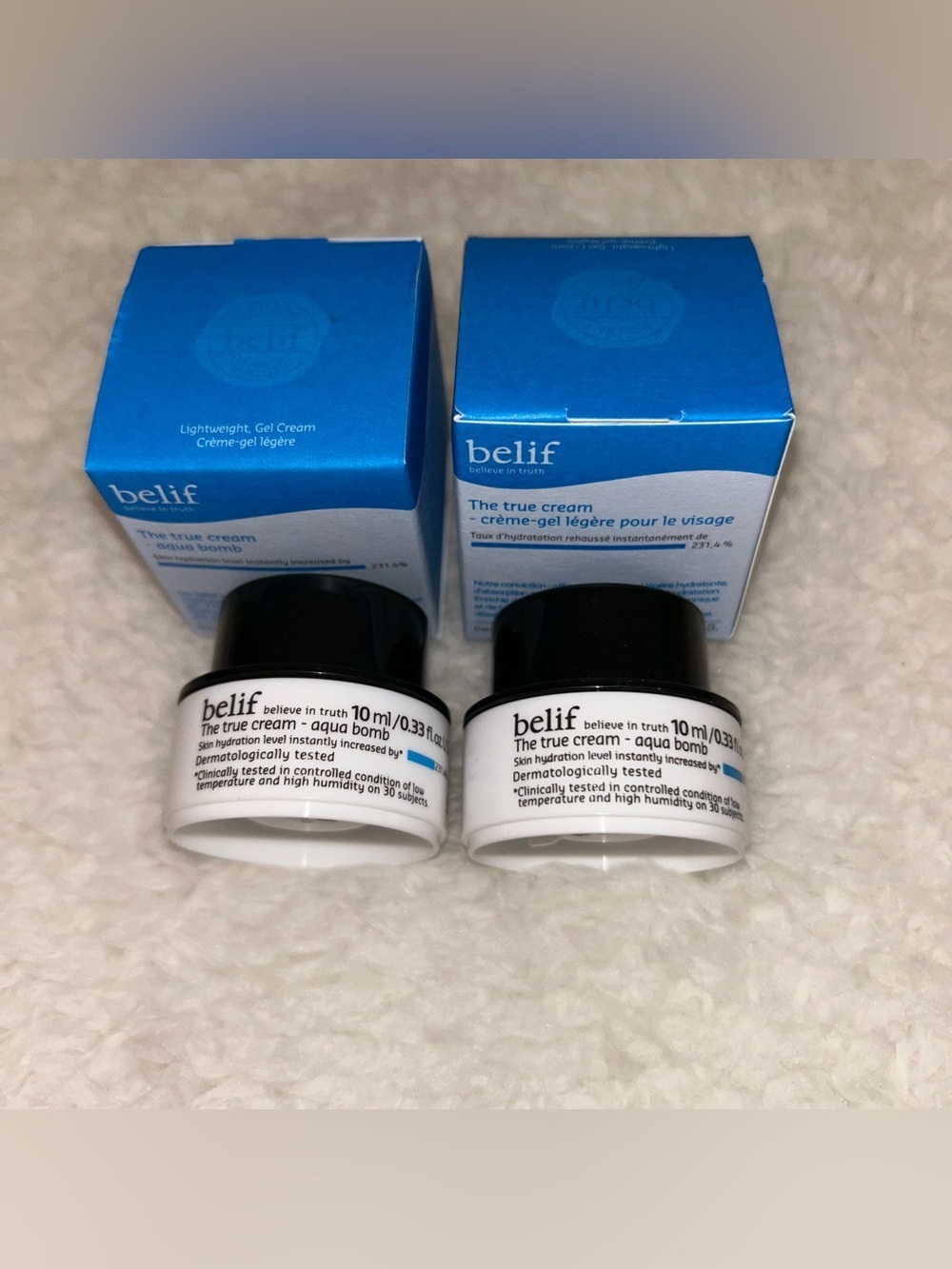 Belif The True Cream Aqua Bomb 2 Pack NEW